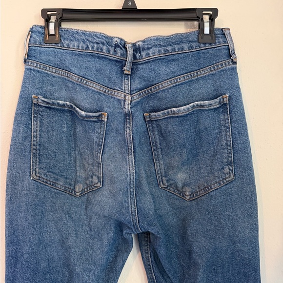 Agolde Riley High Rise Straight Crop Jeans - Picture 4 of 7